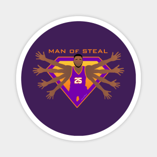 Phoenix Suns Man of Steal Magnet